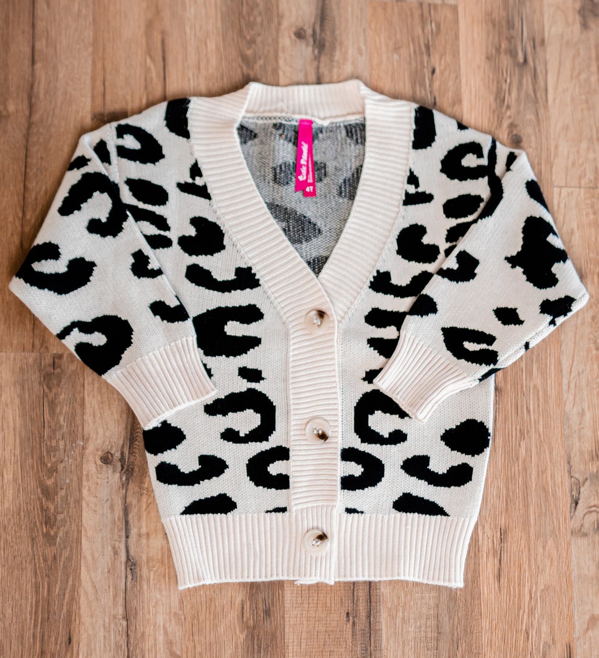 MINI Leopard Cardigan - The Style Guru